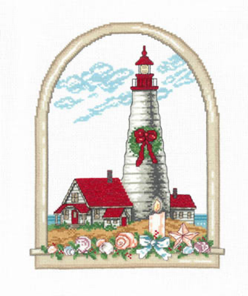 Holiday Lighthouse 123w x 159h Imaginating 19-2361 YT