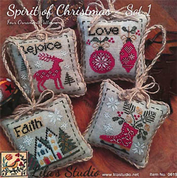 Spirit of Christmas- Set 1 58W x 58H  by Lila's Studio 19-2660  YT