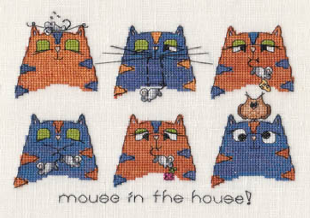 Mouse In The House 105w x 79h MarNic Designs 19-2025