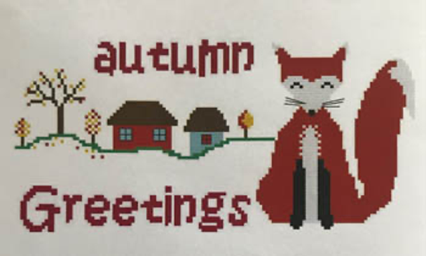Autumn Greetings 130W x 70H by Romy's Creations 19-2355 YT