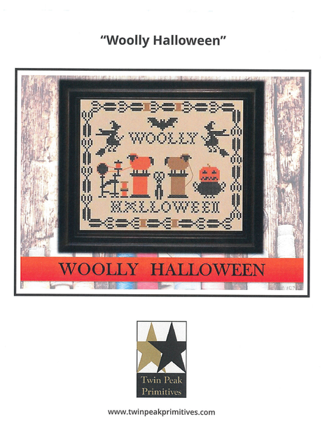 Woolly Halloween 102W x 78H by Twin Peak Primitives 19-2682 YT