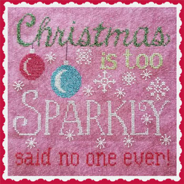 Sparkly Christmas 103w x 99h by Waxing Moon Designs 19-2341 YT