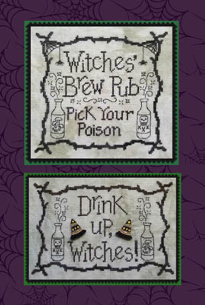 Witches' Brew Pub 99W x 94H by Waxing Moon Designs 19-2003 YT