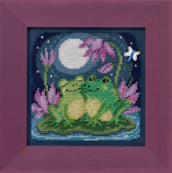 MH142013 Courtin’ Froggies Mill Hill Buttons and Bead Kit (2020)