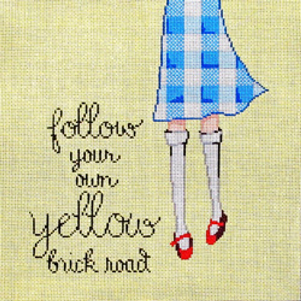 20023	RHD	Follow your own Yellow Brick Road	09 x 09	18 Mesh Patti Mann