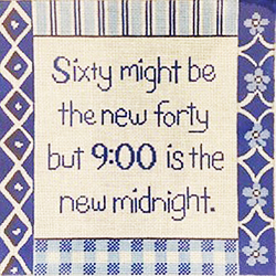 42234	WDS	Sixty might be the new forty…	08 x 08	18 Mesh Patti Mann