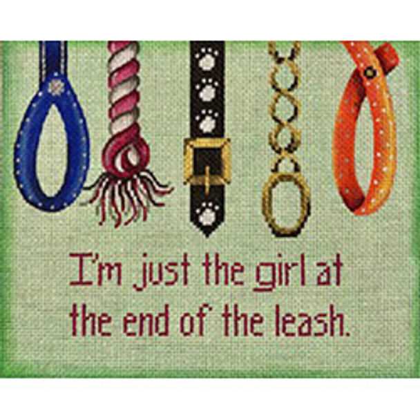 22125	WDS	I'm just the girl at the end of the leash	08 x 10	13 Mesh Patti Mann