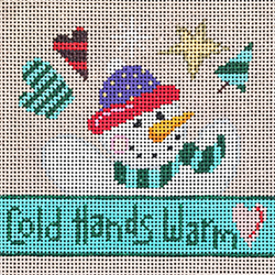 5451	LK	LizKate- Cold Hands Warm Heart 4 x 4		18 Mesh Patti Mann