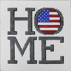 40021	MIN	HOME--patriotic flag in the "O"	06 x 06	13 Mesh Patti Mann