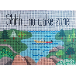 30027	JUV	Shhh…no wake zone	05 x 07	18 Mesh Patti Mann