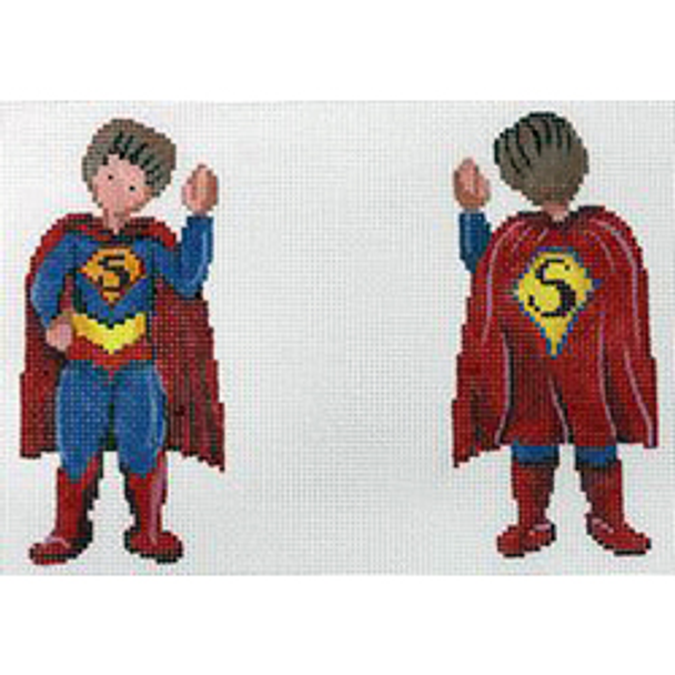 9923	SSET	Swing-set 2-sided superhero Superman	2.5 x 05	18 Mesh Patti Mann