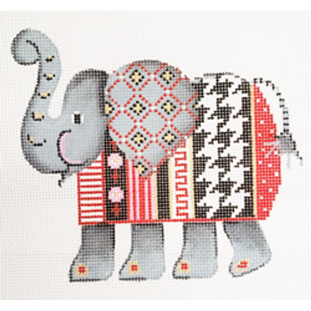 11918	CHR	orn. BAMA elephant	05 x 05	18 Mesh  Patti Mann