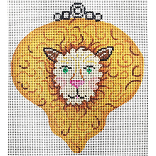 21004	CHR	orn. Lion                   	4.5 x 05 	18 Mesh  Patti Mann