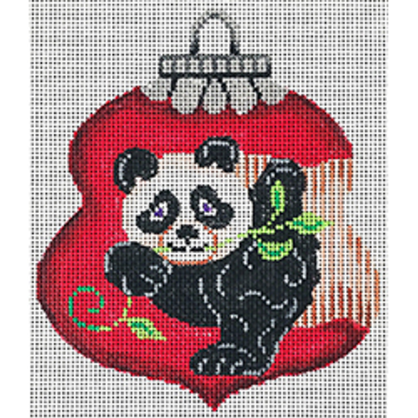 21006	CHR	orn. panda                4.5 x 05 	18 Mesh  Patti Mann