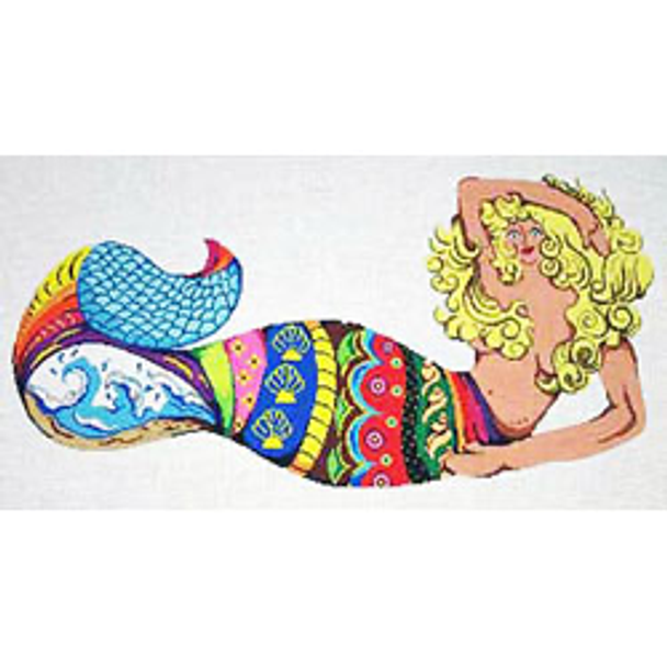 7109	PP	mermaid with patterns	11 x 20	18  Mesh  Patti Mann