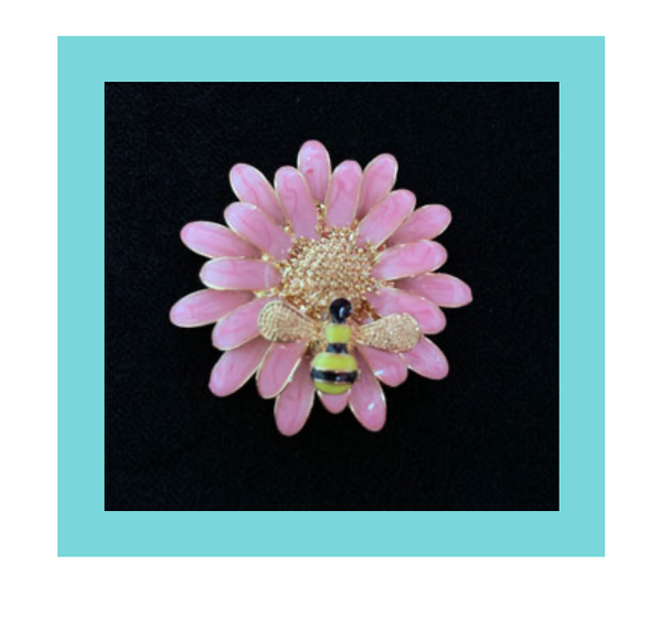 Bugs And Insects:  Bee On Flower Needle Minder Big Buddy The Meredith Collection