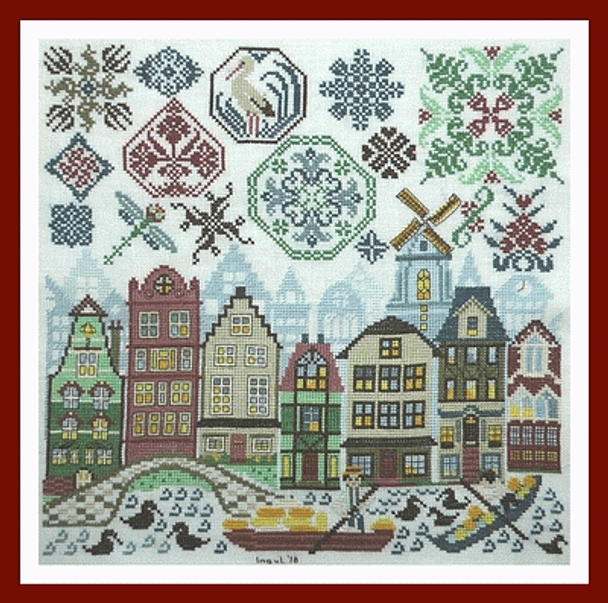 Quakers in Holland With Silk Pack Tempting Tangles TT-QIH 