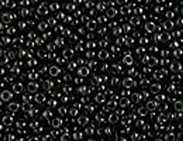 15-401 Black Size 15 Miyuki Bead Embellishing Plus