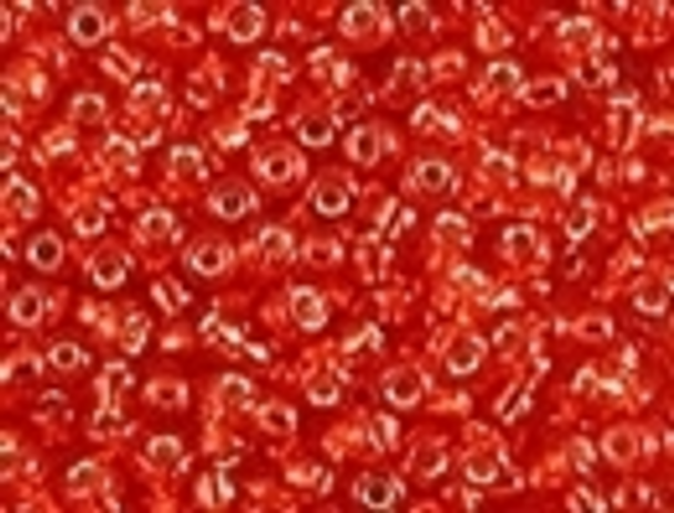 11-10 S/L Flame Red Size 11 Miyuki Seed Beads Embellishing Plus