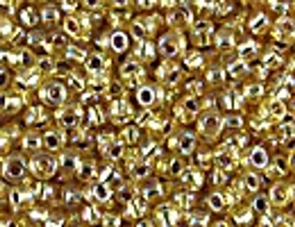 11-1003 S/L Gold AB Size 11 Miyuki Seed Beads Embellishing Plus