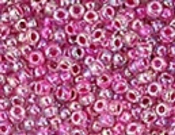 11-264 Raspberry Lined Crystal Size NA11 Miyuki Seed Beads Embellishing Plus