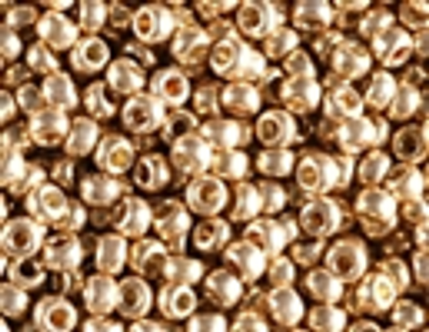 11-4204 Duracoast Galv Champagne Size 11 Miyuki Seed Beads Embellishing Plus