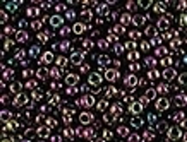 11-454 Violet/green/violet Meta Size 11 Miyuki Seed Beads Embellishing Plus