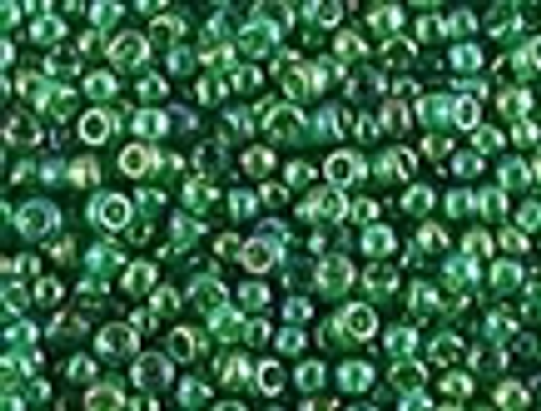 11-354 Chartreuse Lined Green A Size 11 Miyuki Seed Beads Embellishing Plus