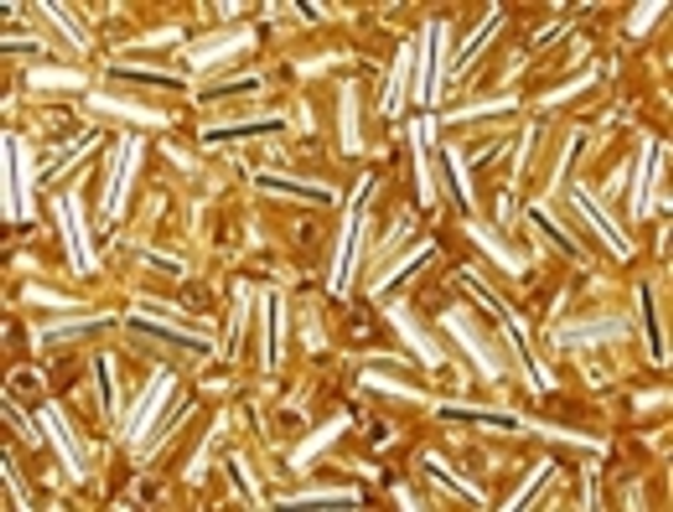 Bugle Bead 3mm BGL1-003 S/L Gold Miyuki Embellishing Plus