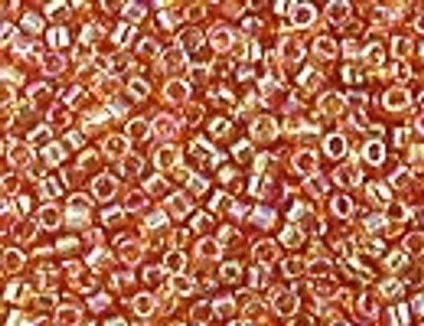 DB1241 Tr Marigold AB  Size 11 Delica Beads Miyuki Embellishing Plus