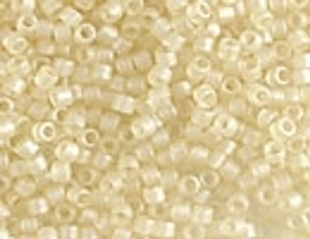 DB0382 Matte Transparent Corn S Size 11 Delica Beads Miyuki Embellishing Plus