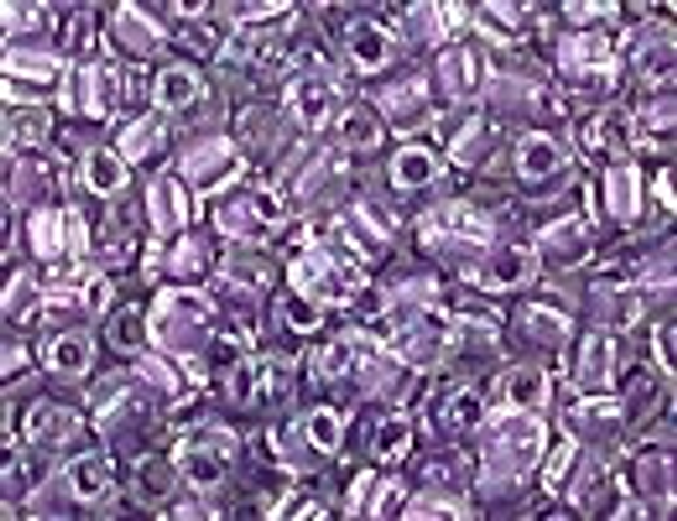 Triangle TR10-1138 Spkl Lilac Lined Crystal AB Size 10 Miyuki Beads Embellishing Plus