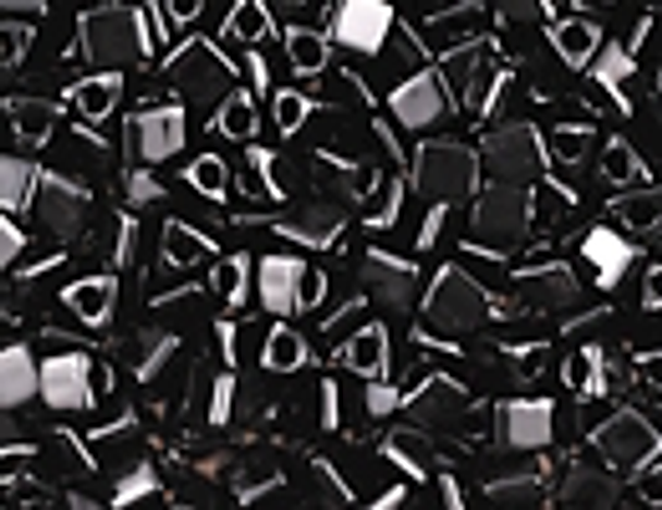 Triangle STR10-401 Black Size 10 Sharp Miyuki Beads Embellishing Plus