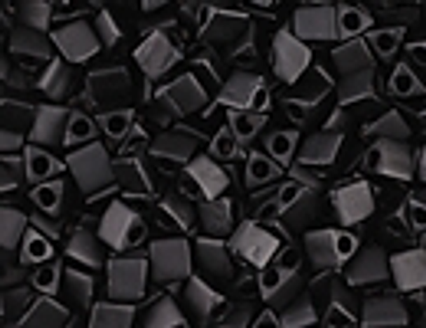 Triangle STR10-401F Matte Black Size 10 Sharp  Miyuki Beads Embellishing Plus