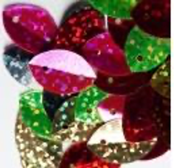 Sequin Shape DSQ-4 Multi Large Leaf Embellishing Plus