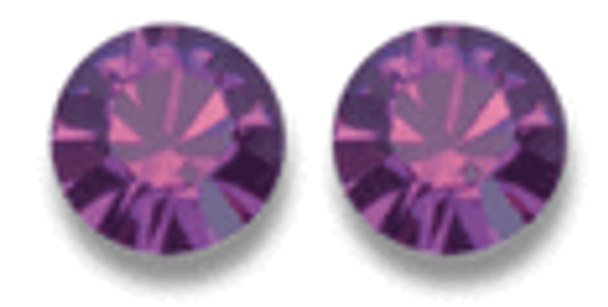 3708 Amethyst Approximately 7mm Swarovski Crystals Embellishing Plus