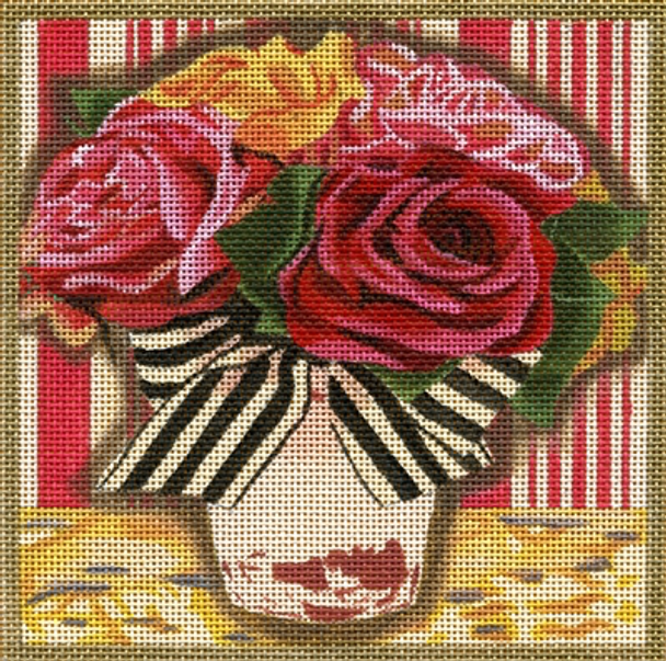 805g Rose Bouquet 6x6 18 Mesh Lani Enterprises 