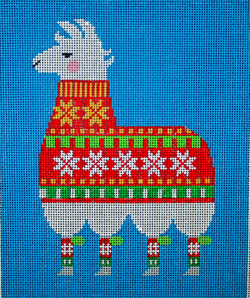 3021 Peruvian Reindeer A- Sweater 6 x 7 18 Mesh Tapestry Fair