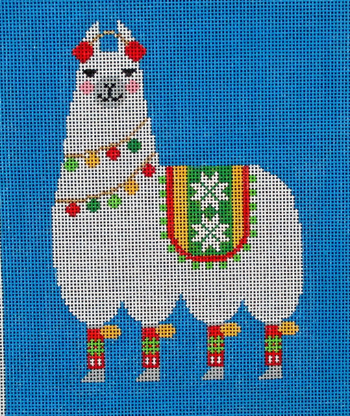 3021 Peruvian Reindeer B - Lights 6x7 18 Mesh Tapestry Fair