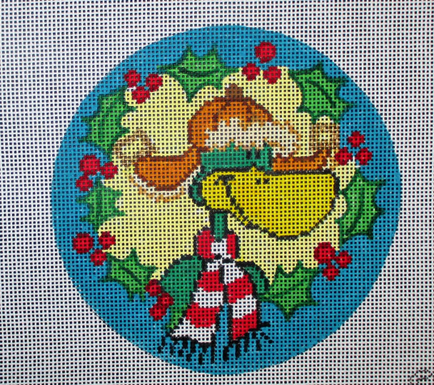 DAN-2 C - Duck Christmas Ornament	4.75 d	18 Mesh Tapestry Fair DAN ELDER DESIGNS