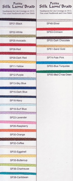 Rainbow Gallery Petite Silk Lame SP243-Suddenly Sapphire
