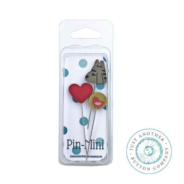 Pin-Mini: Cat Lover Just Another Button Company