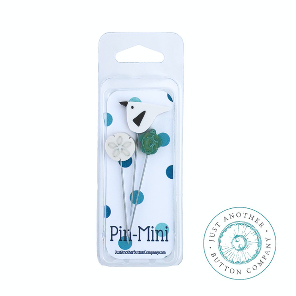 Pin-Mini: By the Sea Just Another Button Company