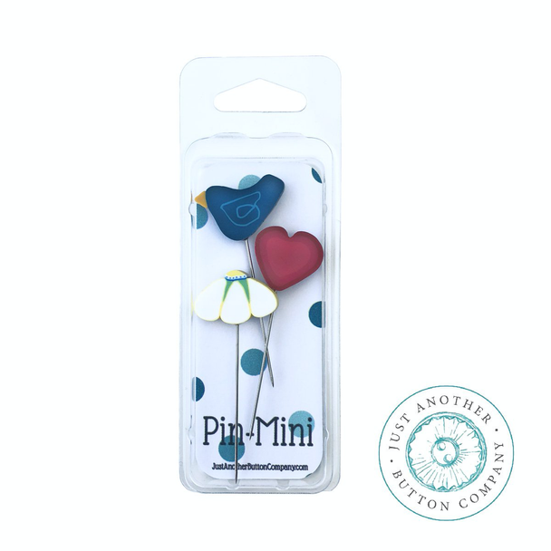 Pin-Mini: Give with My Heart Just Another Button Company