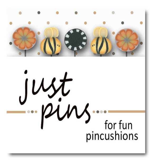 Just Pins - Bees & Blooms Just Another Button Company