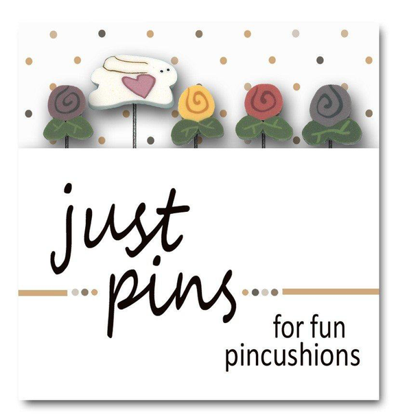 Just Pins - Bunny in My Garden Just Another Button Company