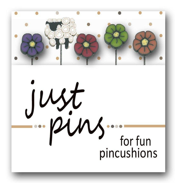 Just Pins - Shepherd's Wildflowers Just Another Button Company