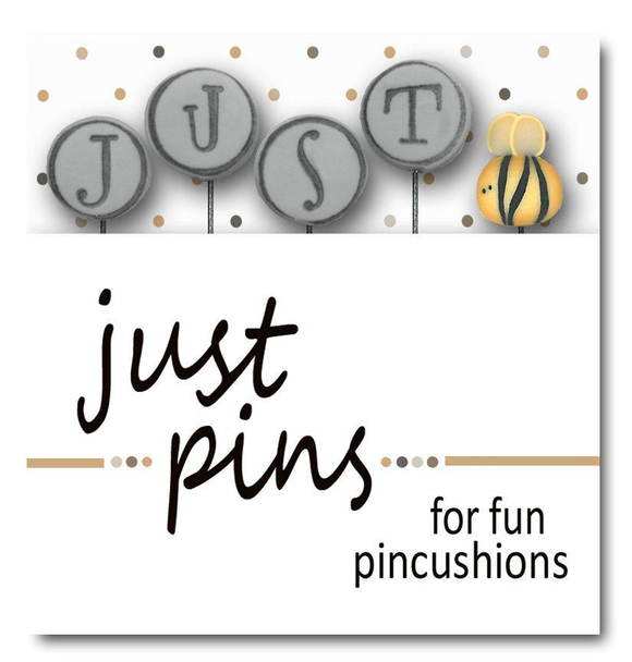 Just Bee (on gray for HOD) Just Another Button Company