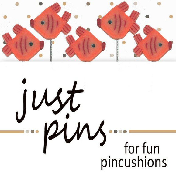 Just Pins - Just Orange Fish Just Another Button Company