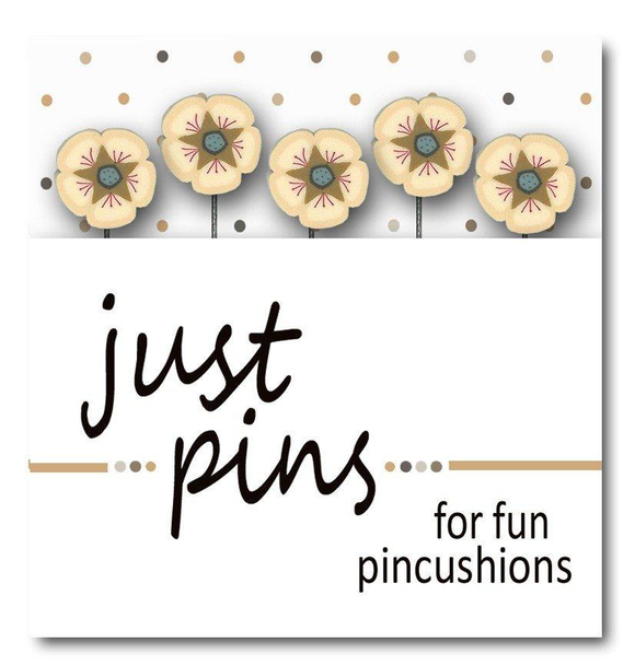 Just Pins - Just Cream Posies Just Another Button Company